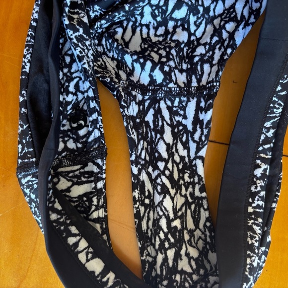 Lululemon 6 title flow full bottom black white bathing suit bikini bottom - Picture 8 of 10